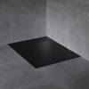 Omnires Stone brodzik prysznicowy kwadratowy 80x80x3 cm czarny mat